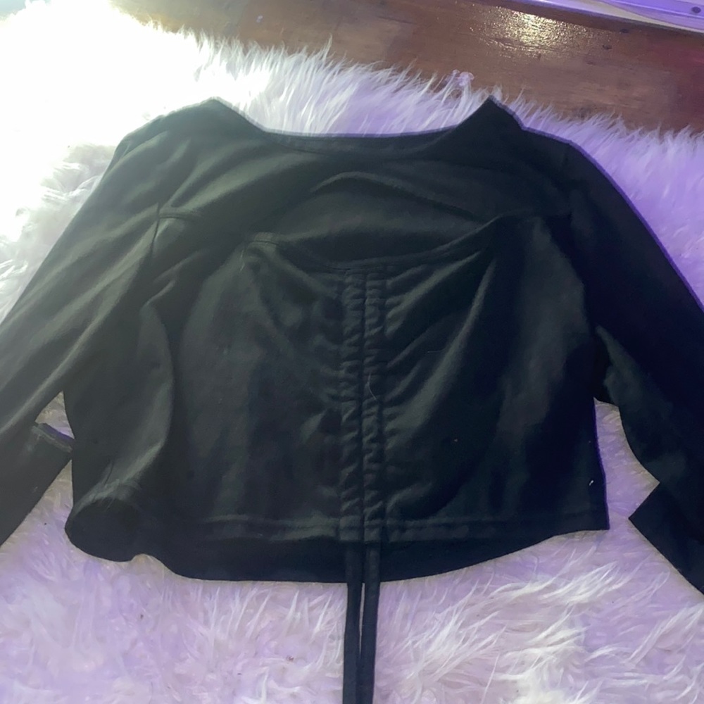 Black SHEIN Crop Top